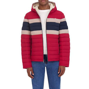 Doudounes d'hiver pour hommes de grande taille pour hommes avec fermeture à glissière et fermeture OEM de grande taille vestes rembourrées pour hommes avec logo - Product Image 5