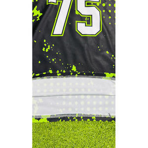 Uniforme de fútbol con bandera de diseño sublimado personalizado americano, uniformes de fútbol con bandera juvenil, uniformes de fútbol con bandera 7v7 - Product Image 3
