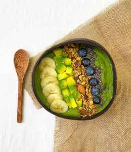 Bol de service artisanal en coquille de noix de coco naturelle, écologique, durable, réutilisable, pour salade, smoothie, fruits - Passe au lave-vaisselle - Product Image 6