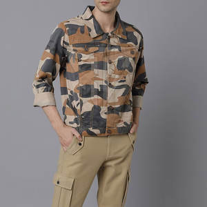 Por encargo de los hombres de estilo de la calle Stand Collar Jeans Chaqueta Mejor Diseño PARA EL Invierno al por mayor en Stock - Product Image 5