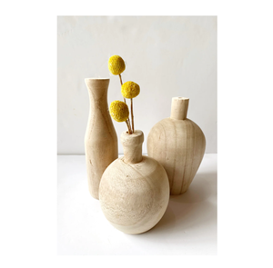 Vase à fleurs en bois Offre Spéciale Home Garden Smart Pots forme unique décoratif extérieur et balcon décoratif - Product Image 3