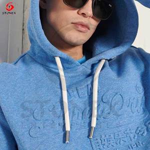 Sudadera con capucha en relieve con logotipo personalizado 2024, Sudadera con capucha para correr de peso pesado para hombres, temporada de invierno con técnicas bordadas - Product Image 5