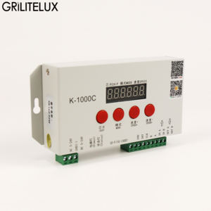 สวิตช์<span class=keywords><strong>หรี่</strong></span><span class=keywords><strong>ไฟ</strong></span> K-1000C โปรแกรม <span class=keywords><strong>LED</strong></span> <span class=keywords><strong>5V</strong></span>-24V 12V สวิตช์<span class=keywords><strong>หรี่</strong></span> WS2811 WS2812B K1000C 2048พิกเซล IC สำหรับแถบ <span class=keywords><strong>LED</strong></span> - Product Image 1