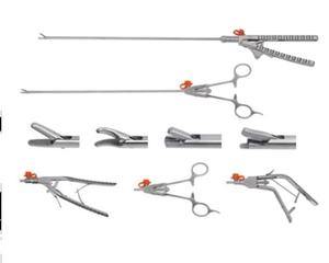 Instrumentos de Laparoscopia Manual Rostro International Pakistán: Portaagujas en V de Alta Resistencia Reutilizable MOL - Product Image 1