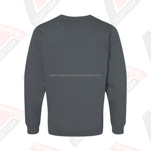 Custom <b>Men's</b> <b>Green</b> Sweatshirt 100% Cotton <b>Fleece</b> Streetwear with Colorful Embroidered Graphic MCAMS01 - Product Image 6