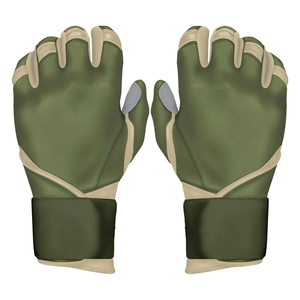 ถุงมือตีเบสบอลหนัง cabretta ข้อมือยาวแบบมืออาชีพถุงมือตีลูกซอฟต์บอลใส่ได้ทั้งชายและหญิง - Product Image 1