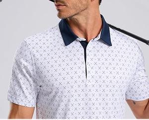OEM personalizado 100% algodón para Polo diseño de patrón sólido uniforme de punto ropa para ropa informal de los hombres - Product Image 5