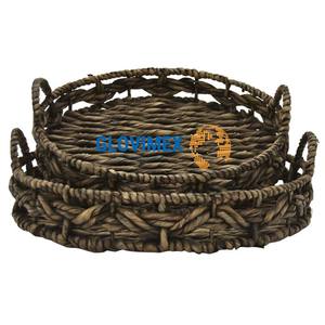 Top Vente Produit Jacinthe D'eau Plateaux Décoratifs Maison Nourriture À Manger Plateaux Décor Naturel Conception Personnalisée Salle À Manger Décor À La Maison - Product Image 1