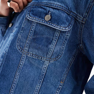 Chaqueta vaquera Unisex de moda 2025 chaqueta vaquera Unisex de último diseño hecho a medida para adultos venta en línea - Product Image 3