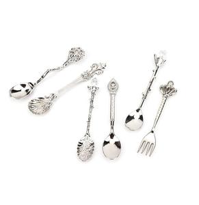 Prix de gros Set de couverts en laiton avec poignée de cuillère fourchette Outil de service Vaisselle Set de couverts - Product Image 3