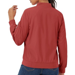 Quantité en vrac emballage personnalisé femmes bombardiers/100% respirant femmes prix le plus bas confortable bombardiers personnalisés - Product Image 2