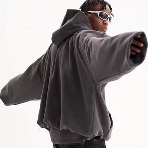 Precio barato de manga larga de gran tamaño en blanco Vintage Stone Acid Wash Pullover Hoodie Vintage Washed Custom Mens Hoodies y sudaderas - Product Image 6