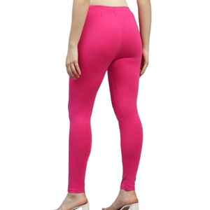 Leggings de sport et de yoga pour femmes, taille élastique, en coton et élasthanne, séchage rapide, logo personnalisé, qualité OEM supérieure, vente en gros, du Bangladesh - Product Image 2