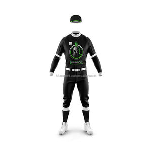 ชุดเครื่องแบบเบสบอลสำหรับผู้ใหญ่ชุดเบสบอลทำจากโพลีเอสเตอร์ระบายอากาศได้ดี - Product Image 3