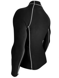 Rashguard élastique unisexe pour adulte, protection UV durable, confortable, lavé, design uni, respirant - Product Image 3