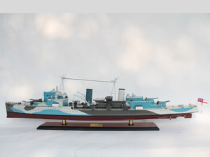 Gia Nhien artesanía de diseño personalizado de alta calidad HMS Belfast modelo de madera barco estilo náutico regalo de Metal para decoración del hogar - Product Image 4