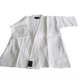 Uniforme de karaté de qualité supérieure en toile, tissu de karaté, logo personnalisé, vêtements d'arts martiaux en coton pour enfants, service OEM disponible pour le taekwondo - Product Image 4