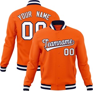 Veste d'université personnalisée Allover avec numéro de nom brodé Logo en chenille Blouson de baseball universitaire Blouson Letterman Direct Factory - Product Image 5