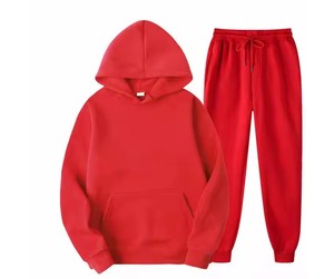 Ensemble de survêtement d'entraînement hiver 2025 personnalisé en molleton technique à capuche pour homme, couleur unie, anti-odeur, séchage rapide, respirant - Product Image 3