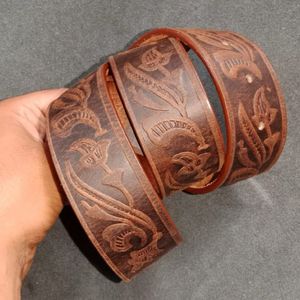 เข็มขัดหนังคุณภาพสูงสำหรับผู้ชาย เข็มขัดปรับระดับได้สำหรับใช้ในชีวิตประจำวัน - Product Image 5