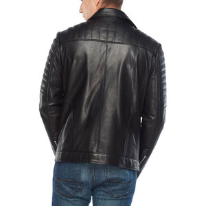 Nuevo Producto, Chaqueta de Cuero Genuino Marrón para Hombre, Diseño Nuevo, Chaqueta de Cuero para Hombre - Product Image 3