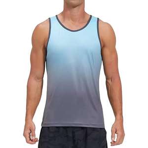 Débardeur de sport personnalisé professionnel pour homme, qualité supérieure, uni, en toile, taille XL, style décontracté, broderie, motif 3D - Product Image 1