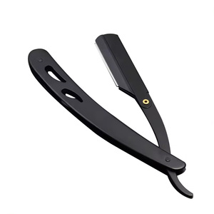 Cuchilla de acero inoxidable, maquinillas de afeitar rectas cambiables para dedos de peluquero en diferentes colores, precio al por mayor - Product Image 4
