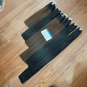 ลดราคา50% !!! ผมตรงกระดูกต่อสีดำธรรมชาติและสีอื่นๆที่มีอยู่ในสต็อกตอนนี้คุณภาพสุด - Product Image 3