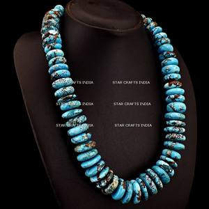 Ready to Ship in Stock Fast Dispatch Fashion <b>Resin</b> Beads Long Necklace Bohemia Women <b>Coloured</b> Beads Necklace - Product Image 6