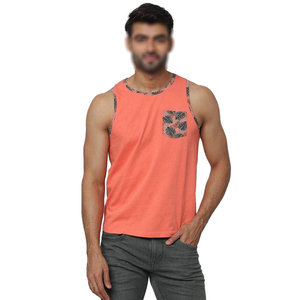 2025 recién llegado camisetas sin mangas de punto transpirables personalizadas para hombres diseño liso venta en línea - Product Image 1