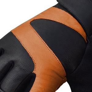 Unisex Microfiber Sheepskin Leather <b>Fingerless</b> Sports <b>Gloves</b> Lightweight Breathable Fitness Fitted Gym Weight Lifting Exercise - Product Image 6