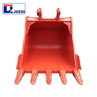 Bucket Excavator Tugas Berat Q355B Baja Tahan Aus, Bucket Batu Excavator untuk Mesin 20 hingga 35 Ton