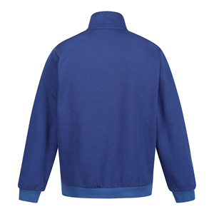 เสื้อกีฬาแบบลำลองของผู้ชายแฟชั่นใหม่เสื้อสเวตเชิ้ตแบบมีซิปครึ่งดีไซน์เนอร์พิมพ์ลายขนแกะสีพื้นโลโก้แบบกำหนดเองสำหรับ3XL สำหรับฤดูหนาว - Product Image 6