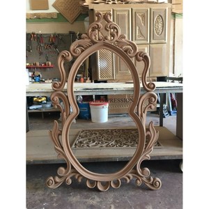 Marvellous Designing Handmade Indoor Wall Hanging Mirror Large Size Classic Indoor New Style <b>Decorative</b> Wall Mirror For Sale - Product Image 2