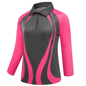 Golf blanco de estilo delgado para mujer de alta calidad para camisa Polo colores personalizados ropa informal transpirable nueva llegada al por mayor de Paki - Product Image 1