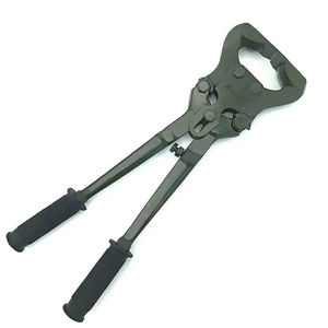 Professional One-Handed Hoof Nipper Trimmer Heavy Duty Spring-Loaded Steel Veterinary Tool with Locking Nut Flush Cut Design - Product Image 6