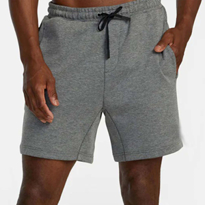 Joggers atléticos de secado rápido, pantalones cortos de entrenamiento de algodón y poliéster para hombre, pantalones cortos deportivos ligeros para correr y descansar - Product Image 1