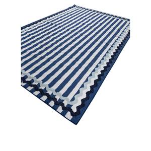 พรมขนสัตว์ทอลายทางแบบแบน Alhambra Ivory สำหรับใช้ในบ้าน-ADWP-13064 - Product Image 2