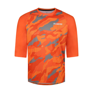 Venta al por mayor Sublimación Downhill Jersey, Custom MTB Jersey para Hombres Francia Ropa de Ciclismo y Jerseys - Product Image 1