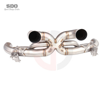 Système d'échappement Catback Valvetronic en acier inoxydable 304 poli miroir SDO Performance pour McLaren GT 4.0T 2019-2023