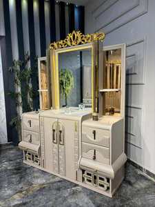 เฟอร์นิเจอร์ห้องนอนไม้ MDF สุดหรูเตียงนอนสบายสำหรับบ้านสำนักงานโรงแรมวิลล่าบ้านไร่นอนหลับสบาย - Product Image 6