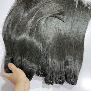 Cheveux humains 100% naturels, couleur naturelle, lisses, 18-22 pouces, fabriqués au Vietnam, meilleure qualité, vente en tête 2023 - Product Image 5