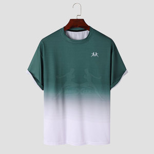 เสื้อยืดผู้ชายมาใหม่เสื้อยืดลำลองสำหรับผู้ชายเสื้อยืดระบายอากาศได้สำหรับฤดูร้อน2024 - Product Image 1