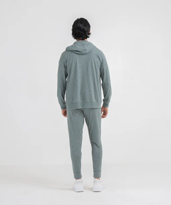 Sweat à capuche en polaire pour homme, grande taille, coton, anti-rétrécissement, respirant, poche avant, personnalisable, OEM, marque privée, décontracté, sport - Product Image 2