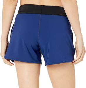 Shorts d'été en coton personnalisés pour femmes, avec Logo personnalisé, vente en gros, - Product Image 4