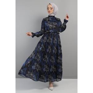 Robe décontractée à volants et motifs floraux - Product Image 3