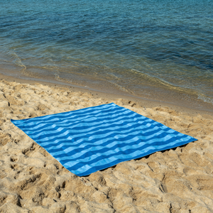 Toallas de playa personalizadas 100% algodón de secado rápido teñidas con logotipo para la venta de verano - Product Image 4