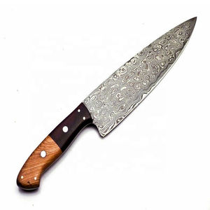 Cuchillo de Chef Profesional de 8 Pulgadas, Hoja de Acero Inoxidable con Alto Contenido de Carbono, Mango de Acero Damasco Japonés VG10 Forjado de Primera Calidad, Ajustable - Product Image 6