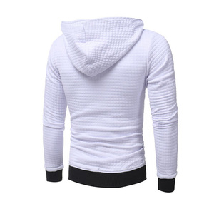Sweat-shirts à capuche décontractés pour hommes en gros, 100% coton, hiver, broderie numérique, surdimensionné, respirant, design moderne - Product Image 3