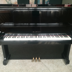 KAWAI US5X, hecho en Japón, piano vertical, negro, sonido fuerte, sostenido largo, negro, acción importada, mecanismo de martillo resistente - Product Image 1